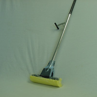 HOMEMAID® 9 Inch Cellulose Steel Roller Sponge Mop Kendo Clean Machin